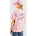 Santa Cruz Ribbon Script Dot T-skjorte rosa