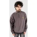 Carhartt WIP Half Zip American Script Half-Zip Genser grå