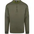 Scotch & Soda Slub Henley Langarmet T-skjorte