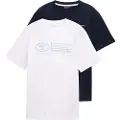 Tom Tailor 1047047 Kortarmet T-skjorte 2 Enheter