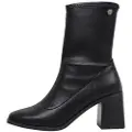 Xti for woman. 14471401-NEGRO Ankle boots 144714 black (36), 3 to 5 cm, None, Casual