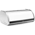 Brabantia Brilliant Steel Roll Top Bread Bin, Rektangulær, Rustfritt stål, 479 mm, 276 mm, 189 mm, 1 stykker
