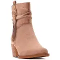Xti for woman. 14446103-BEIGE Ankle boots 144461 brown (37), 3 to 5 cm, Zip, Casual