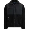 Ralph Lauren for man. 710981488001 Hybrid Mao collar jacket black (M), Casual, Polyester
