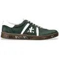 Premiata for man. BONNIE Bonnie green leather trainers (46), Flat, Laces, Casual