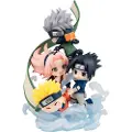 Megahouse Naruto Shippuden Figunity Mini Gather Here Team 7 13 Cm Figur