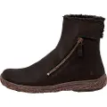 El naturalista for woman. 254571101005_001 Leather ankle boots N5457 black (38), Flat, Zip, Classic