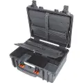 Bahco Kraftig Hardside Koffert Med Innvendige Verktøy Paneler 29l