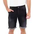 G-Star for man. D10481-A634-9887 Shorts 3301 Slim black (27), Casual, Cotton, Denim