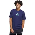Adidas Power Logo Kortarmet T-skjorte
