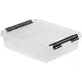 Ebnat Plastkasse SmartStore Classic 1 1l m/låg 21x17x6cm - (10 stk.)