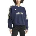 Adidas Tiro Cut 3 Stripes Fleece Collegegenser