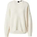 Hugo Boss for woman. 50550464 V-neck pullover in beige italian yarn (XS), Casual, Polyamide