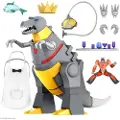 Super7 Transformers Ultimates Action Grimlock Dinomodus-figur 23 Cm