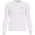 GUESS for man. M2YI28J1314 White long sleeve t-shirt (XXL), Casual, Cotton