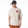 New Era Mlb Script Grphc Oversized La Dodgers Kortarmet T-skjorte