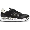 Premiata for woman. CONNY Trainers Conny black (36), 3 to 5 cm, Laces, Casual