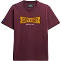 Superdry Heritage Tab Loose Fit Kortarmet T-skjorte