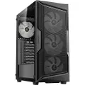 Antec AX Series AX61 - Kabinett - Tower - Svart