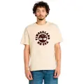 Timberland for man. TB0A5MJ2EFL1 Holiday T-shirt off-white (M), Casual, Cotton, Short sleeve