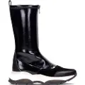 Hispanitas for woman. HI222168 Andes Leather Boots (38), Black, 3 to 5 cm, Zip, Casual
