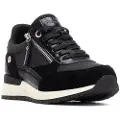 Refresh for woman. 17295903-NEGRO Trainers 172959 black (37), Flat, Zip, Casual