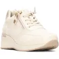 Refresh for woman. 17293601-BEIGE Trainers 172936 beige (40), 1 to 3 cm, Laces, Zip, Casual