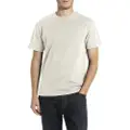 Replay for man. M3284.000.22662 Open End Dry Hand T-shirt beige (L), Casual, Cotton, Short sleeve