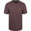Lyle & Scott Plain Kortarmet T-skjorte