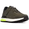 Xti for man. 14461502-KAKI Trainers 144615 green (43), Flat, Laces, Casual