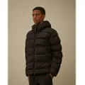 C.P. Company for man. 19CMOW011A005904G Down jacket with goggles Chrome-R black (L), Casual, Polyamide