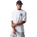 New Era Mlb Food Graphic Oversized New York Yankees Kortarmet T-skjorte