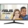Asus Eye Care VY27UQ - LED-skjerm - 27 (27 synlig) - 3840 x 2160 4K UHD (2160p) @ 60 Hz - IPS - 350 cd/m² - 1000:1 - HDR10 - 5 ms - 2xHDMI, DisplayPort - høyttalere - svart