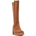 Refresh for woman. 17303301-TAUPE Boots 173033 brown (38), 5 to 8 cm, Zip, Casual
