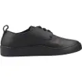 Camper for man. K100977-004 Peu Touring leather shoes black (43), Flat, Laces, Casual