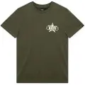 Deus Ex Machina for man. DMF251298B Gumshoe T-shirt green (L), Casual, Cotton, Short sleeve