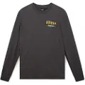 Deus Ex Machina for man. DMF258307 Momento Ls T-shirt grey (M), Casual, Cotton, Long sleeve
