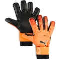 Puma ULTRA Ultimate Hybrid Goalkeeper Gloves, Accessories, Heat Fire/Glowing Red/Black, 9