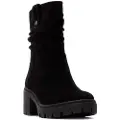 Refresh for woman. 17302103-NEGRO Ankle boots 173021 black (39), 3 to 5 cm, Zip, Casual