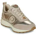 Carmela for woman. 16269902-BEIGE Leather trainers 162699 beige (37), Flat, Laces, Casual