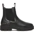 Tommy Hilfiger for woman. FW0FW08775 Chelsea Leather Ankle Boots black (40), Flat, None, Casual