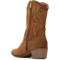 Xti for woman. 14430702-CAMEL Boots 144307 brown (36), 3 to 5 cm, Zip, Casual