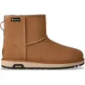 Ugg for man. 1171150 Classic Mini GTX leather boots brown (42), Flat, None, Casual