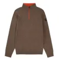 Ecoalf for man. MCMGAKNLARCH0632W24-378 Larch jumper brown (XXL), Casual, Sustainable, Recycled Wool