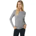Super.natural Casual Rib Bio Langarmet T-skjorte