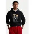 Ralph Lauren for man. 710981802001 Ralph & Ricky Bear hoodie black (M), Casual, Cotton