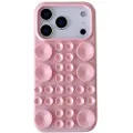 Mtp Products iPhone 17 Pro Silikon-deksel med sugekopp - Rosa