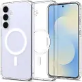 Spigen Samsung Galaxy S25 FE Ultra Hybrid Mag Deksel - Hvit / Klar