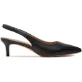 Ralph Lauren for woman. 802927937001 Black Lolah leather shoes (35.5), 5 to 8 cm, None, Casual, Party