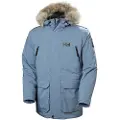 Helly Hansen for man. 53630 Reine Parka blue (L), Casual, Polyester